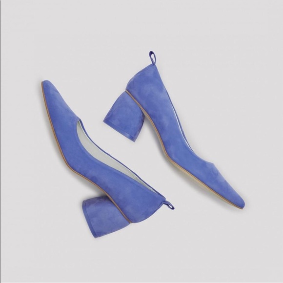 cornflower blue heels